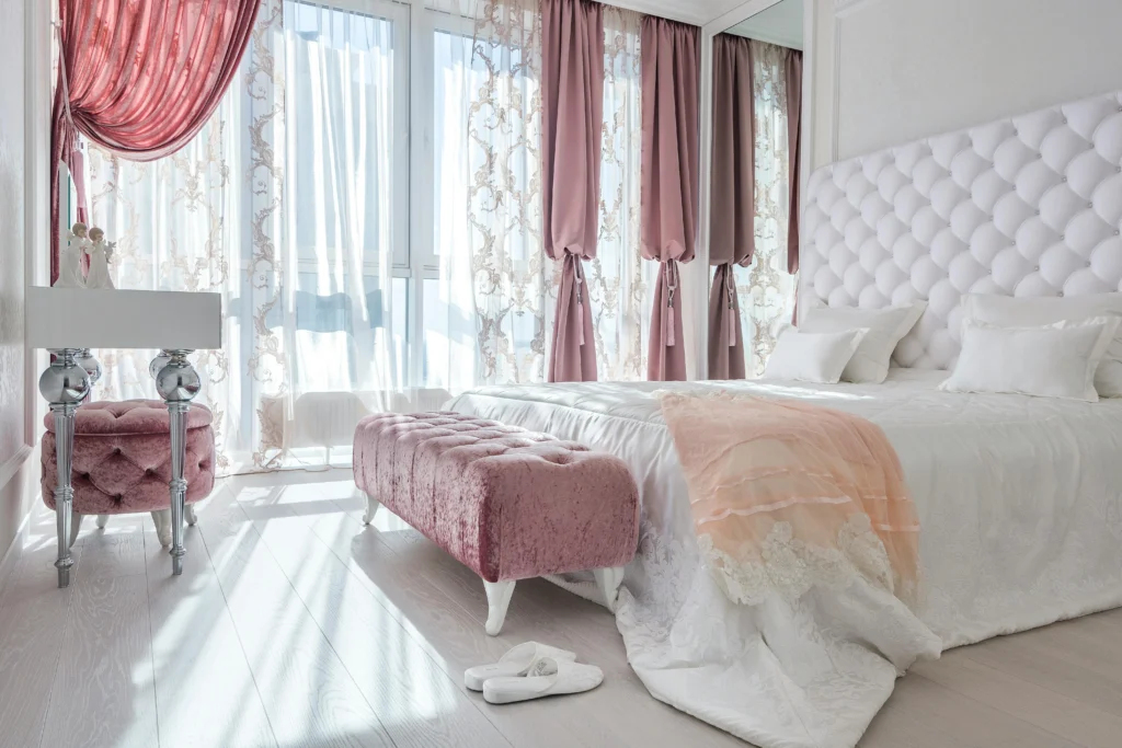 Luxury Bed with Headboard