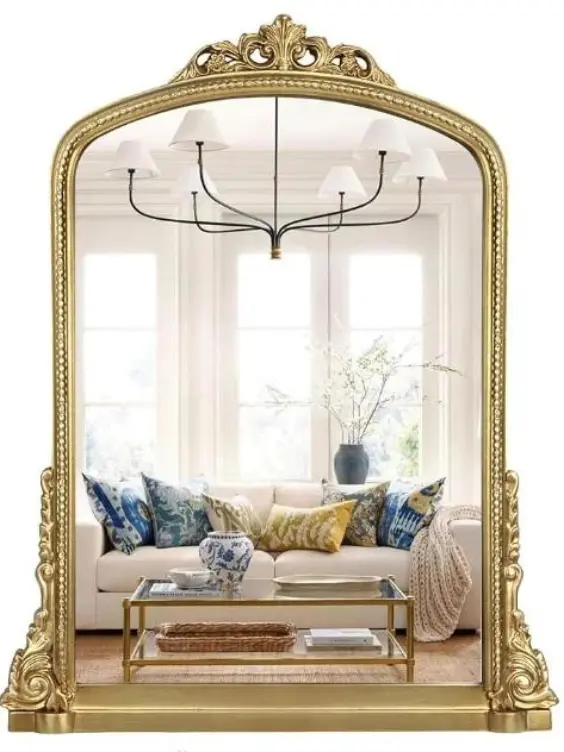 Stylish Mirror For Mantel